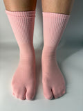 Light pink essential crew Tabi socks
